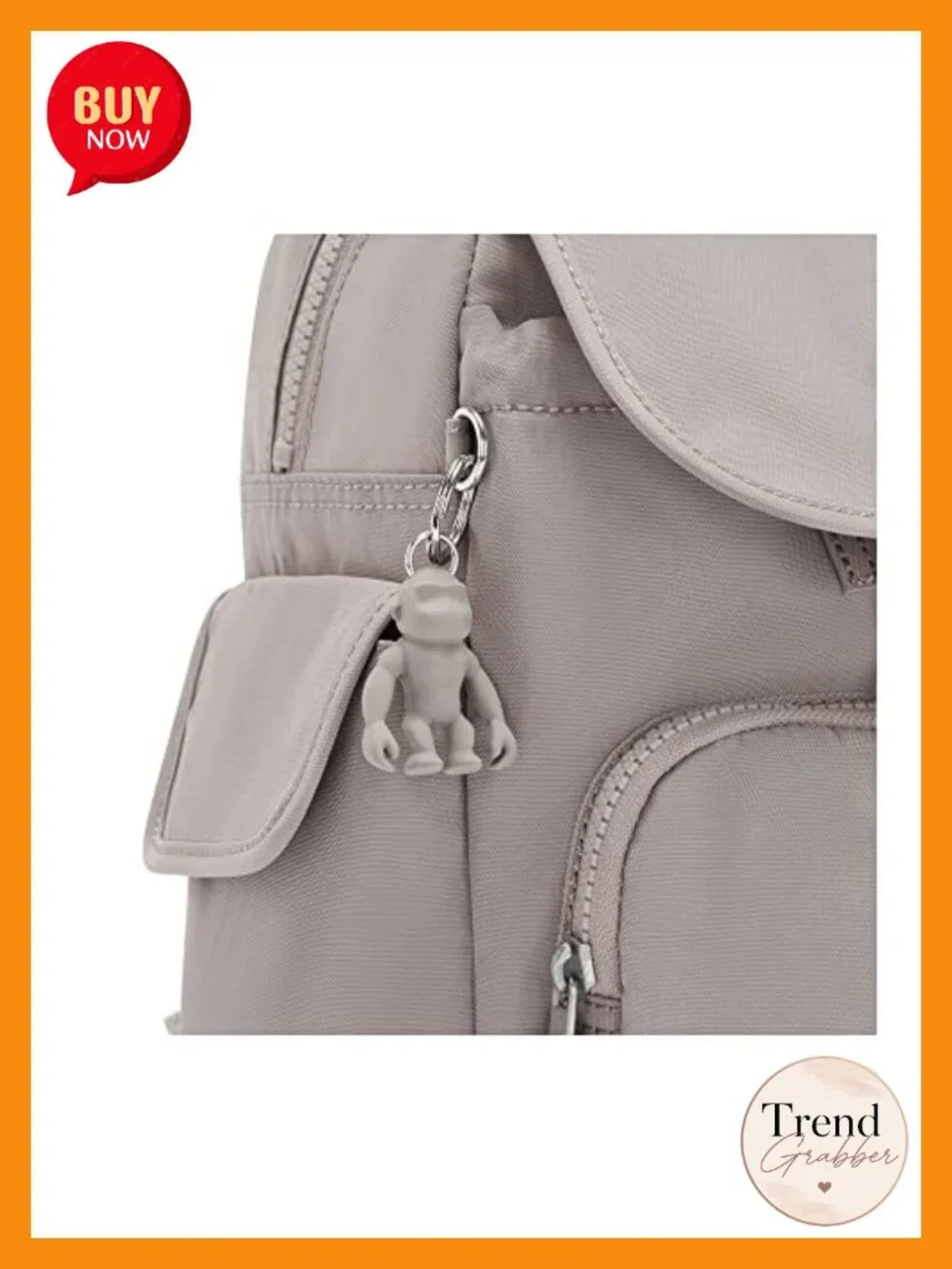 Lightweight Nylon Mini Backpack, Water Resistant, Adjustable Straps, 2